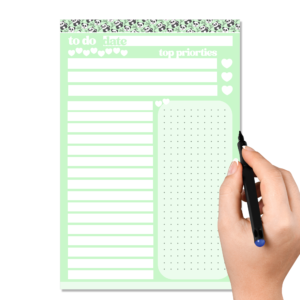 Bamboo Panda To Do Pad