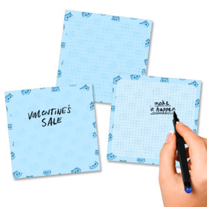 Blueberry Kitty Memo Pad