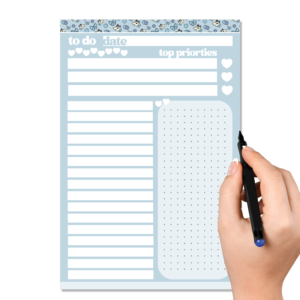 Blueberry Possum To Do Pad