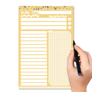 Friend Bee To Do Pad