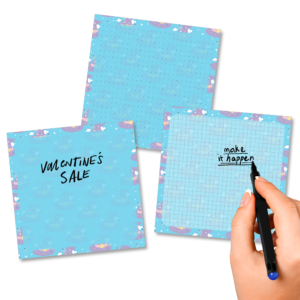 Pastel Witches Hat Memo Pad