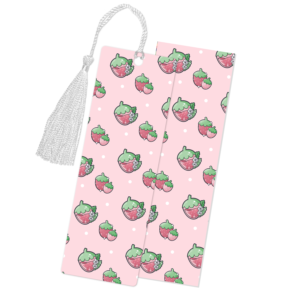 Sparkle Strawberries Bookmark