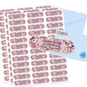 Strawberry Possums Address Labels